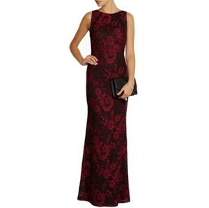 alice + olivia open back veda dress